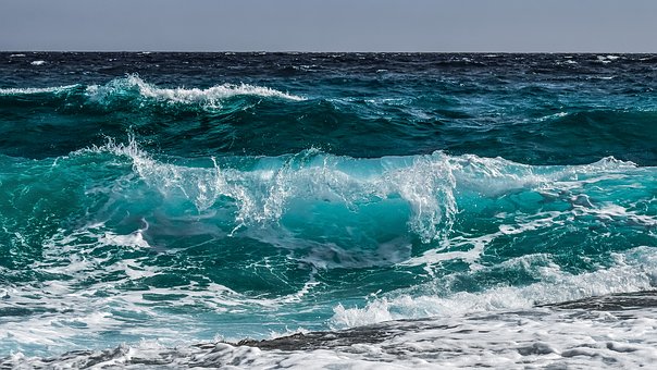 Image of Waves in The Ocean